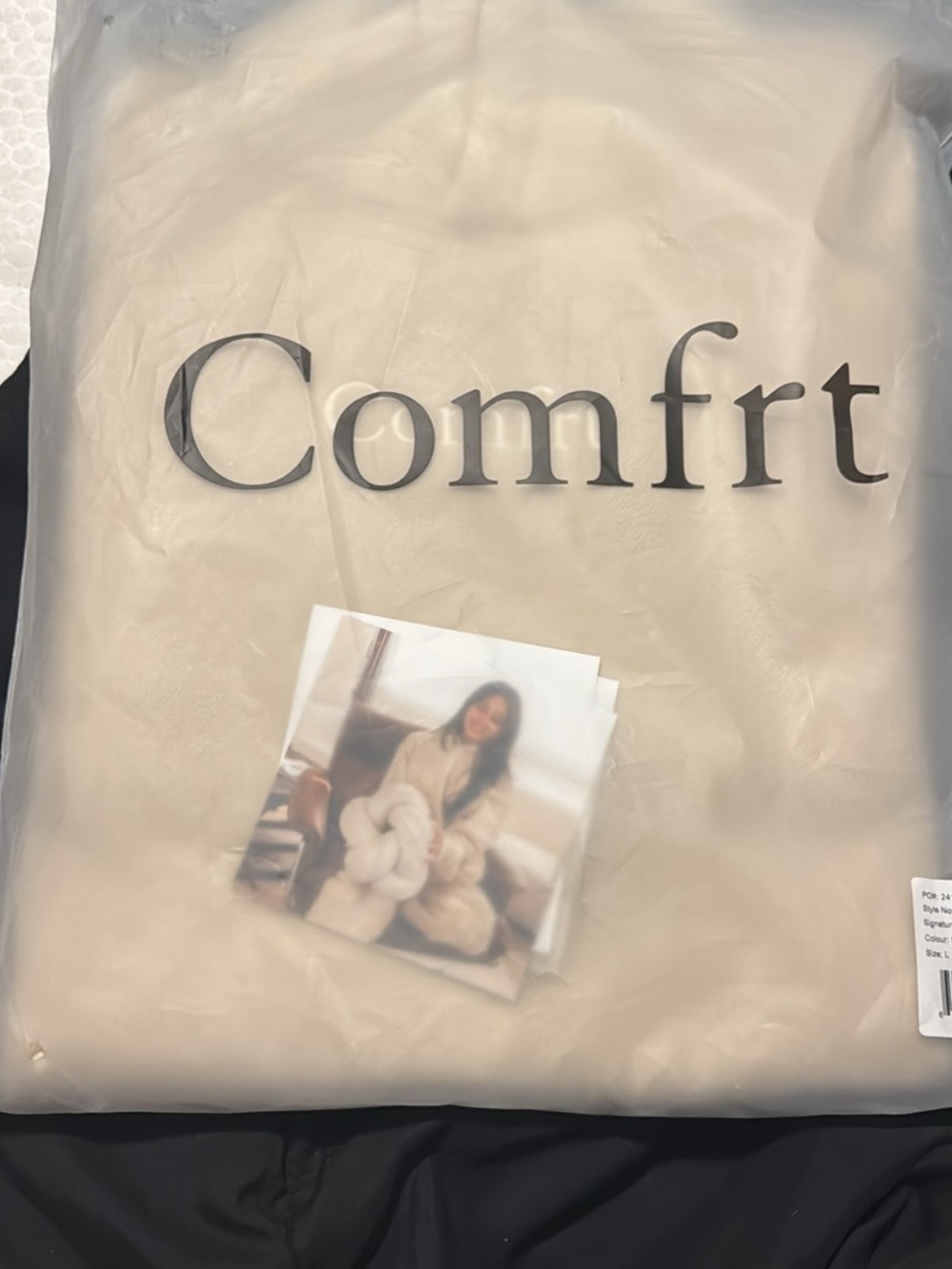 Comfort Beige hoodie